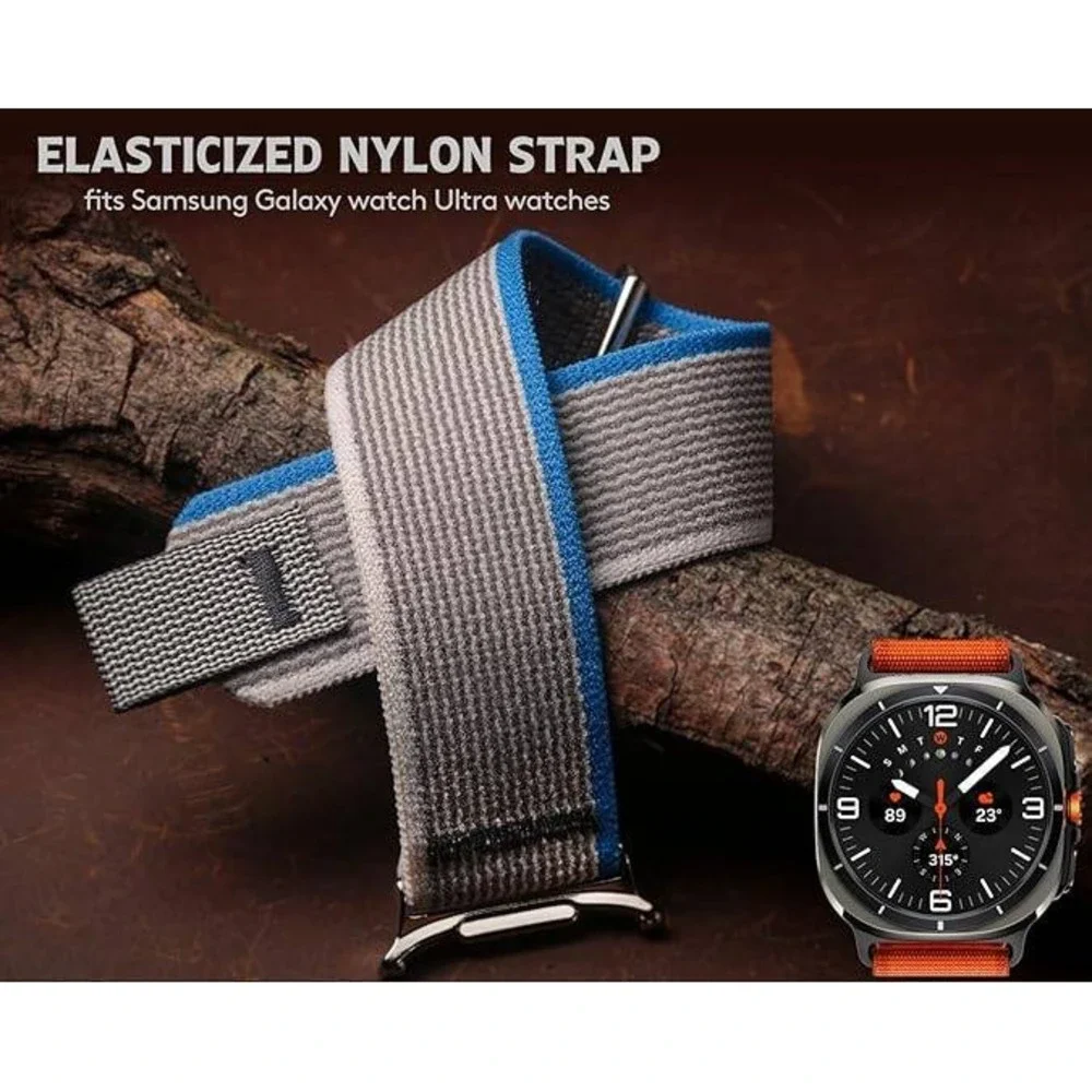 Nylon Watch Band Compatible with Galaxy Watch ultra 2/1 Bands‎